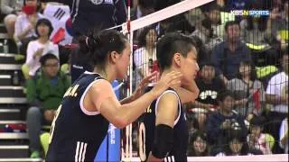 2014 InCheon AsianGames Women's Vollyball 20141002 [Korea vs China] Final [KBSn]