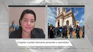 Congelan cuentas bancarias personales a sacerdotes en Nicaragua