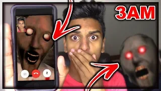 DO NOT FACETIME GRANNY WHEN SPINNING A FIDGET SPINNER AT 3AM!! *OMG SHE CAME TO MY HOUSE*