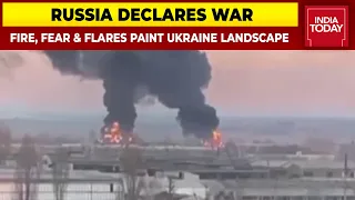 Fresh Explosions, Missile Attack Rock Kyiv, Fire, Fear & Flares Paint Ukraine Landscape