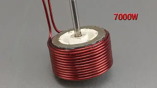 How to Make 7000W 220V Generator Use 1 mini Transformor