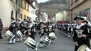 Umzug der Fanfarenzüge 2013