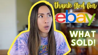 I Would Have Been SCREWED Without eBay...What Sold on Poshmark, eBay, and Mercari