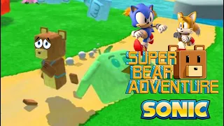 COMPILADO de SONIC nas HISTÓRIAS do SUPER BEAR ADVENTURE