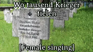 Sing with @Gesche1871  - Wo tausend Krieger fielen [WW I Poem][+English Translation]