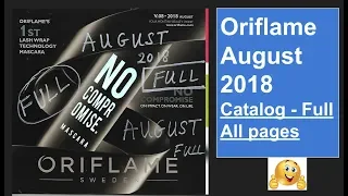 Oriflame August 2018  Catalog - Full All Pages || HD Full Catalog