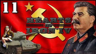 Let's Play Hearts of Iron 4 Soviet Union | HOI4 No Step Back Gameplay Ep. 11 | The Germans Invade!