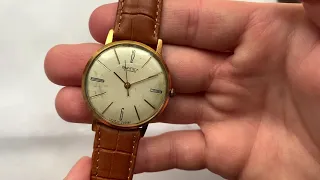 Видеообзор на редкие ранние часы Вымпел 2209 1-го Московского часового завода 1963-1964 гг.