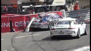 preview gp Monaco 2022 Best of crash / show Porsche 911 GT3 Cup