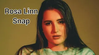 Snap-Rosa Linn letra fácil de cantar