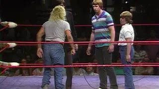 The Fabulous Freebirds Attack Mike & Chris Von Erich