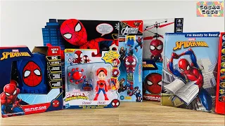 Marvel Spiderman Unboxing Toys Review ASMR