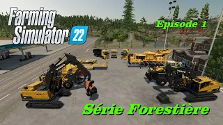 Farming Simulator 22 - DLC Platinium Série Forestière - Déforestation totale - épisode 1