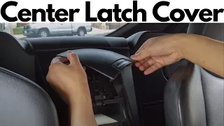 Remove Center Latch Cover | BMW Z4 E86 Coupe