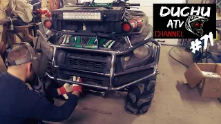 DuchuATV 👻 | Marco buduje bumper do Kawasaki Brute Force 750 | Jak zrobić bumper do quada
