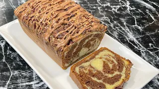 MARBLE CAKE 🐯 So fluffy with few ingredients 👌