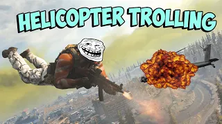 Helicopter Trolling in Warzone #2 (Killing Teammates)