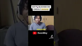 COCKBLOCKED ON OMEGLE 🤦🏽‍♂️ #omegle #omeglefunny #omeglebaddies #kwonboy