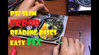 How To Fix PS2 Slim Unable To Read Discs .