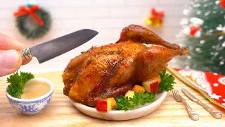 Perfect Miniature Roasted Turkey Recipe | Juicy Miniature Baked Chicken For Holiday