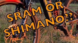 SHIMANO/FOX  VS  SRAM/ROCKSHOX     And plenty of other info