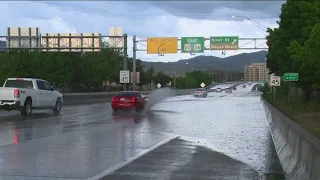 Heavy rains cause flooding, road closures in Treasure Valley Tuesday night