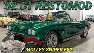 HOLLEY SNIPER EFI 1962 Chevrolet Corvette Restomod Review - Collectible Motorcar of Atlanta