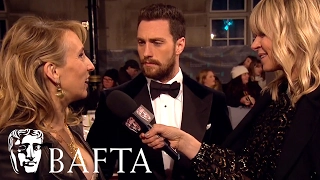Sam & Aaron Taylor-Johnson Red Carpet Interview | BAFTA Film Awards 2017