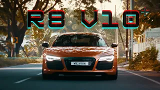 This is the 2022 Audi R8 V10 Plus - Cinematic 4k