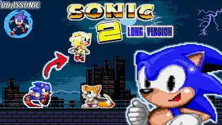 Sonic The Hedgehog 2 - Long Version (Before The Sequel Style) • Sonic Hack Longplay