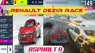 ASPHALT 9: RENAULT DEZIR RACE