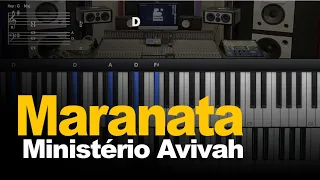 Como tocar a canção Maranata - Ministério Avivah - Tutorial completo