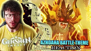 First Time Hearing "Azhdaha Battle Theme" (Live) | Genshin Impact OST Reaction