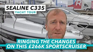 Sealine C335 yacht tour | Ringing the changes on this £266k sportscruiser | Motor Boat & Yachting