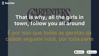 Carpenters - (They Long to Be) Close to You (TraduçãoLegendadoLyrics)