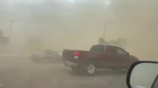 Haboob creates 'wild' conditions for Arizona commuters