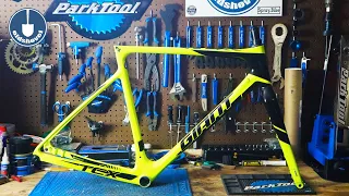 How To Paint A Bike Frame - Oldshovel Style for Park Tool