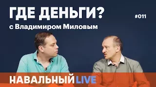 Где деньги? Эфир #011. Гость — экономист Сергей Алексашенко. Ситуация в российской экономике