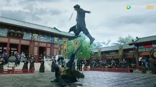 The ruthless bully is defeated by the hero with peerless martial arts, saving the Kung Fu youth.