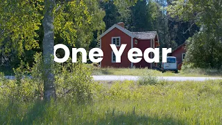 One Year Renovating My Swedish Cabin