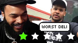 ClarenceNyc Reacts To Fanum Eating the WORST RATED food in Atlanta...🤢