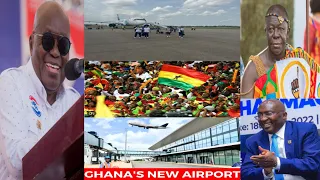 ANIGYE3 ABA!! Massive Jubilation As A320 Aircraft Lands At Kumasi International Airport
