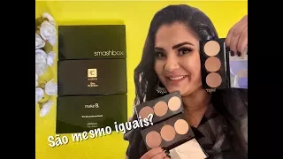 Trio de Contorno: Smashbox X Eudora X O Boticário - Comparação