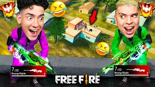 HICE EL RETO DEL FRANCOTIRADOR CAMPERO EN FREE FIRE !! TheDonato y Hectorino