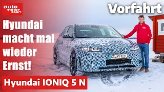 Hyundai IONIQ 5 N: Dieser Elektro-Sportler kann schalten! - Fahrbericht I auto motor und sport