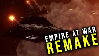 MASSIVE FLEET BATTLES in EMPIRE AT WAR REMAKE! | Star Wars w/ Eck