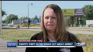 Identity theft victim speaks out about arrest