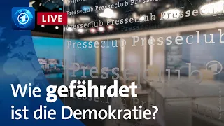 Presseclub: Razzia bei den Reichsbürger:innen – Wie gefährdet ist die Demokratie?