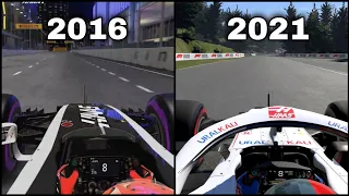 Evolution of Haas in F1 Games