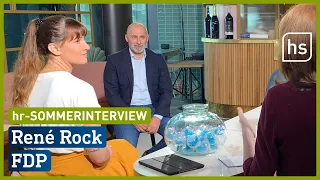 hr-Sommerinterview: FDP-Fraktionsvorsitzende René Rock | hessenschau